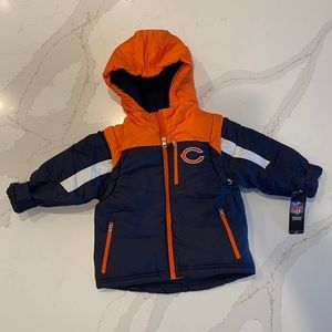 NWT - 3T Chicago Bears Heavy Winter Coat